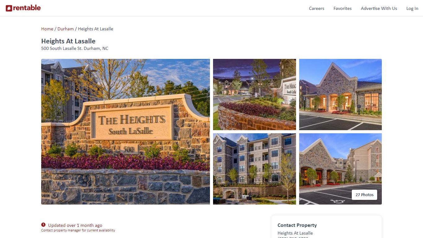 Heights At Lasalle Apartments Durham, NC - Rentable